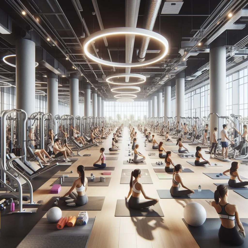 Yoga and Pilates classes at LA Fitness